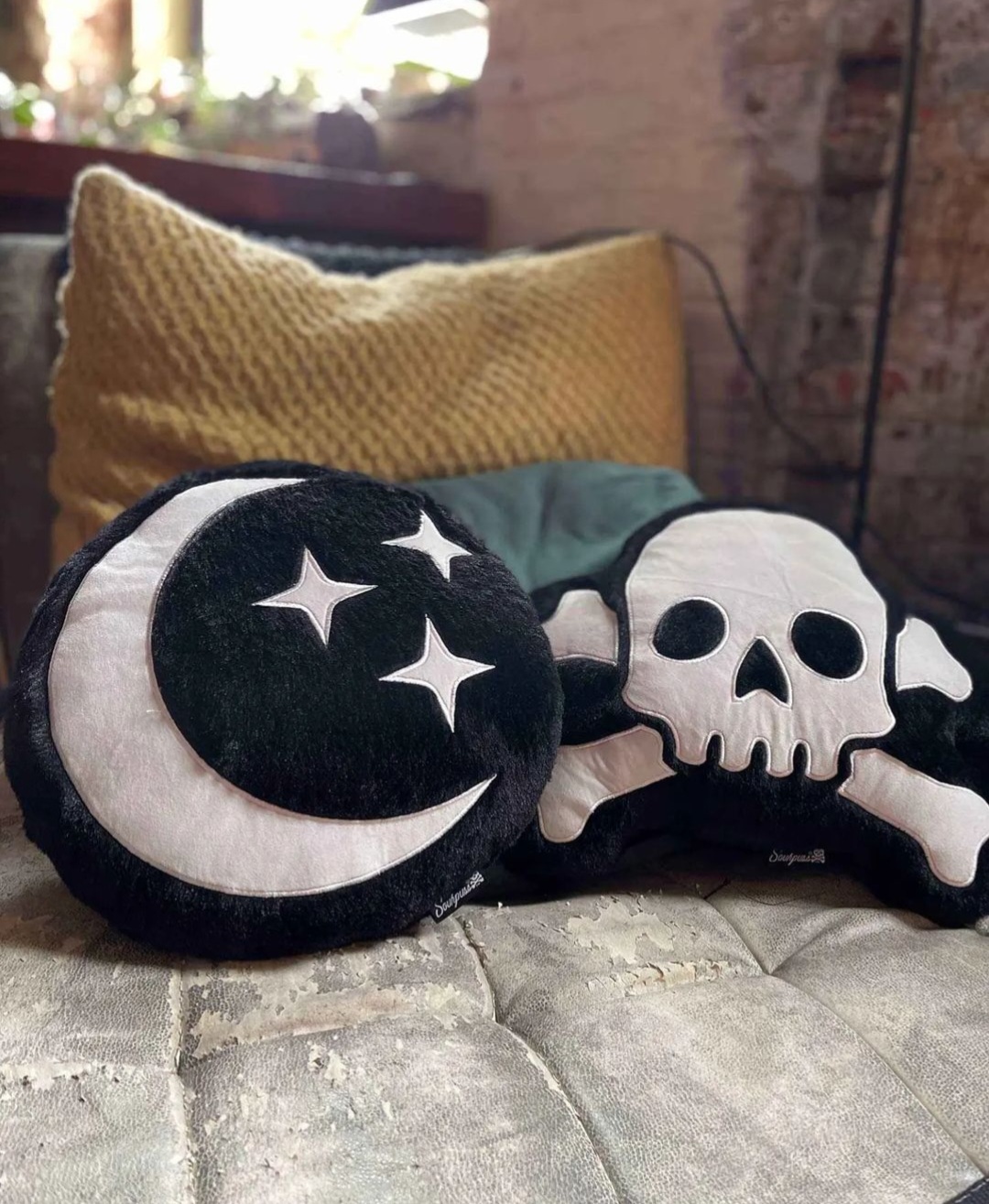 Featured image for “Moon & Star Cushion”