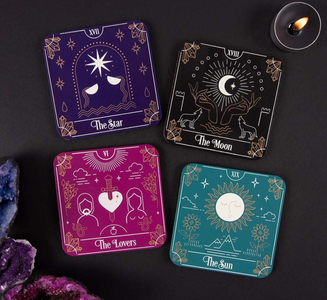 Featured image for “Mystical Tarot Coasters”