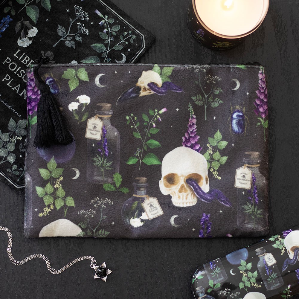 Venom & Vines - Print Makeup Bag