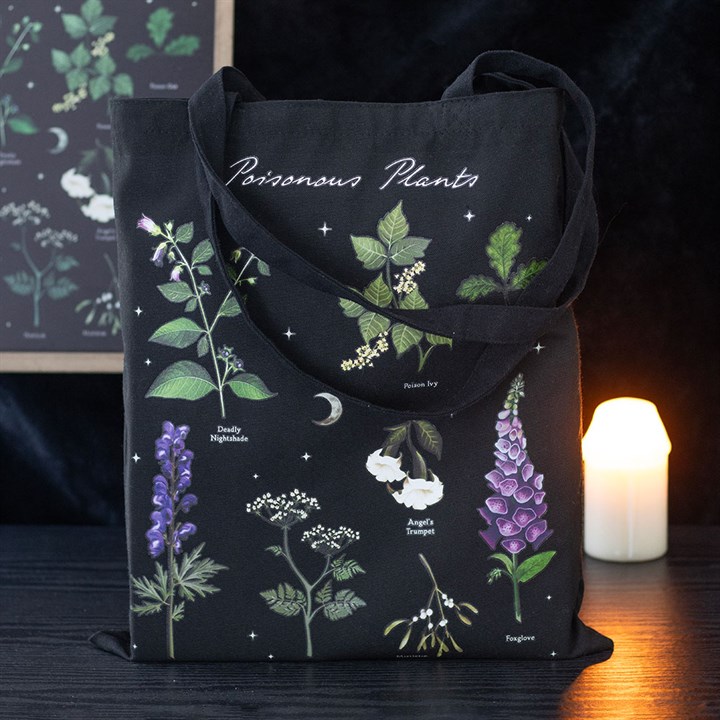 Poisonous Plants - Polycotton Tote Bag