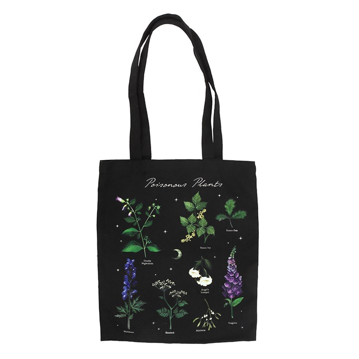 Poisonous Plants - Polycotton Tote Bag - Image 2