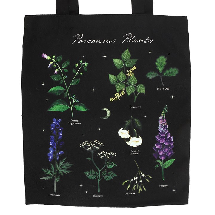 Poisonous Plants - Polycotton Tote Bag - Image 3