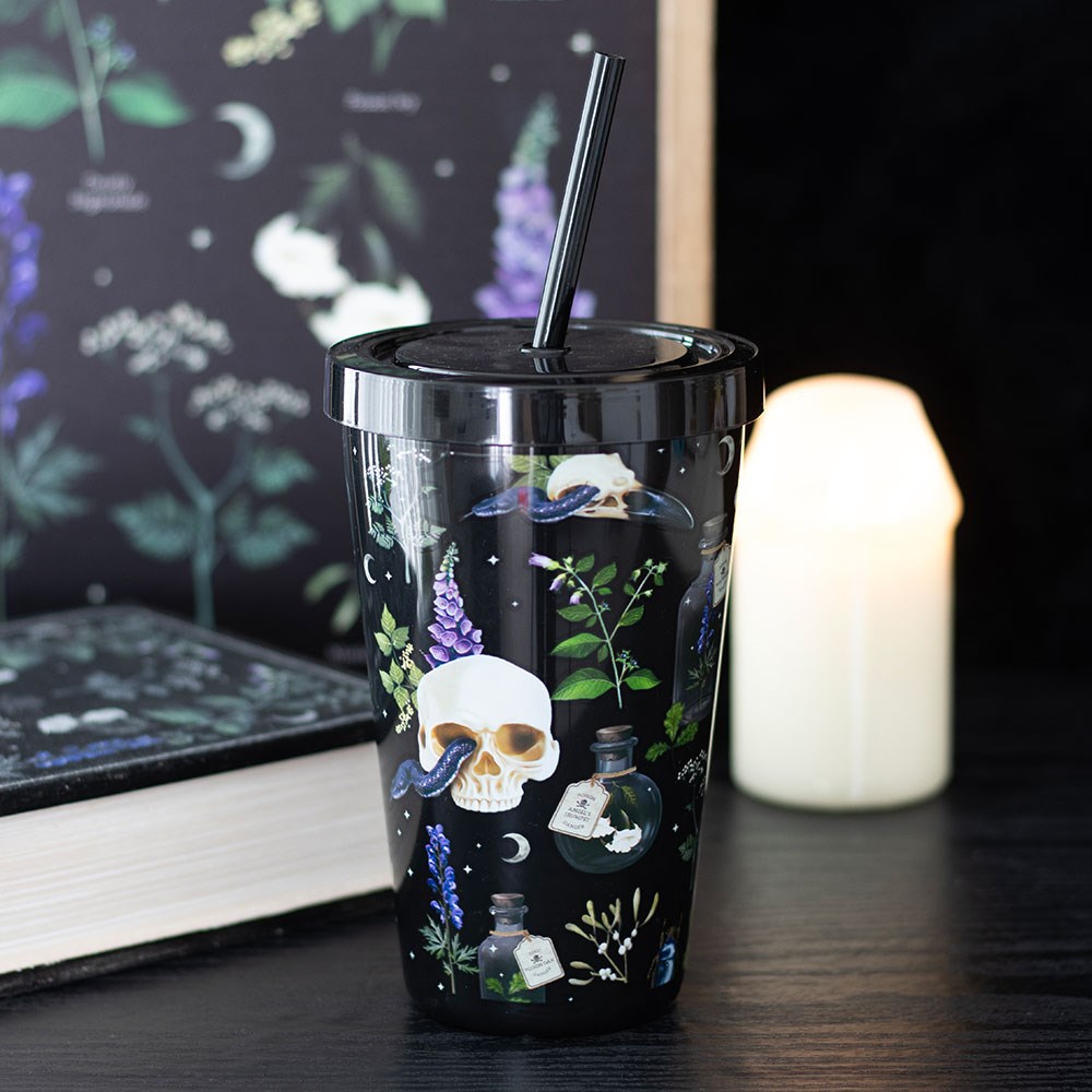Featured image for “Venom & Vines - Print Tumbler with Straw”