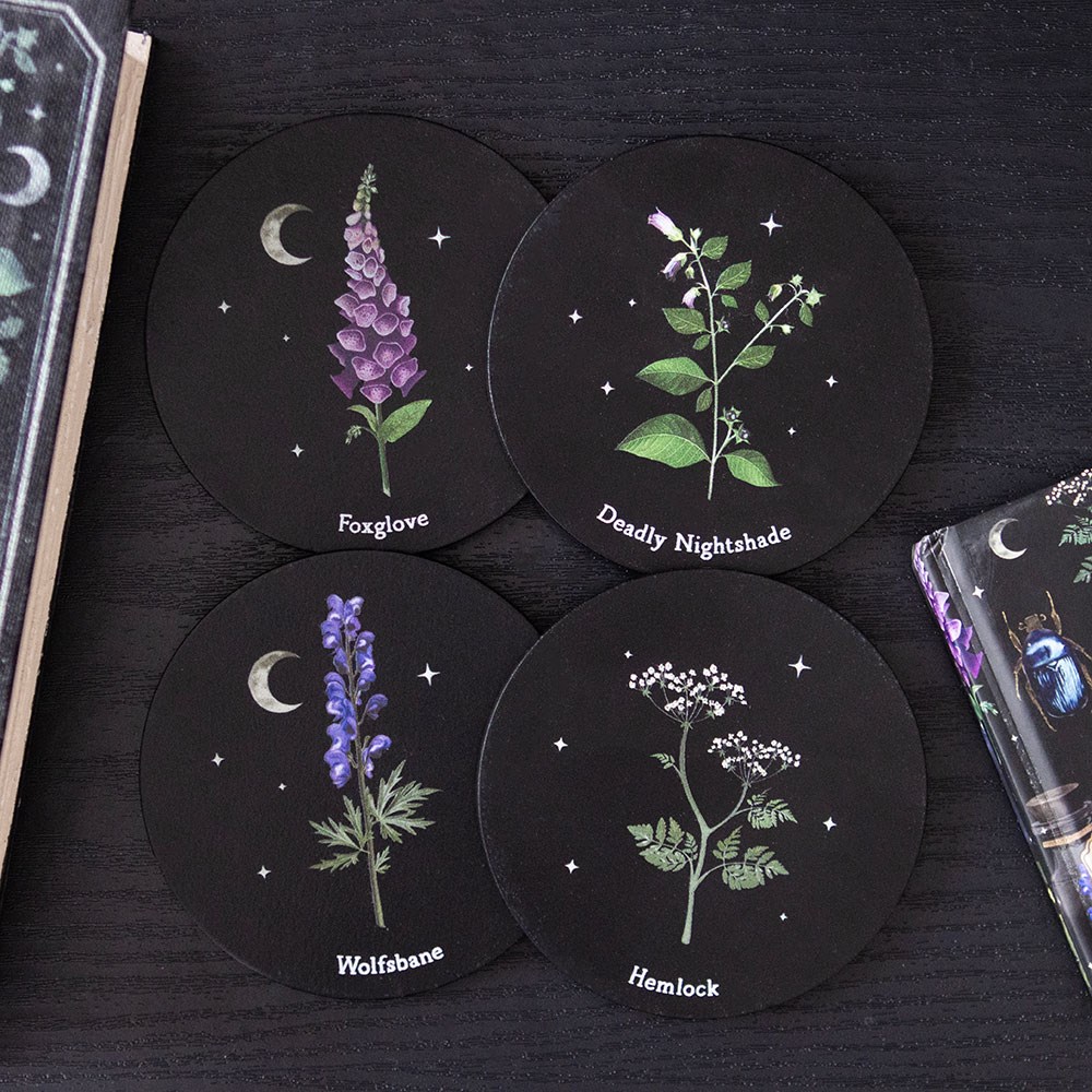 Poisonous Plants - Coaster Set