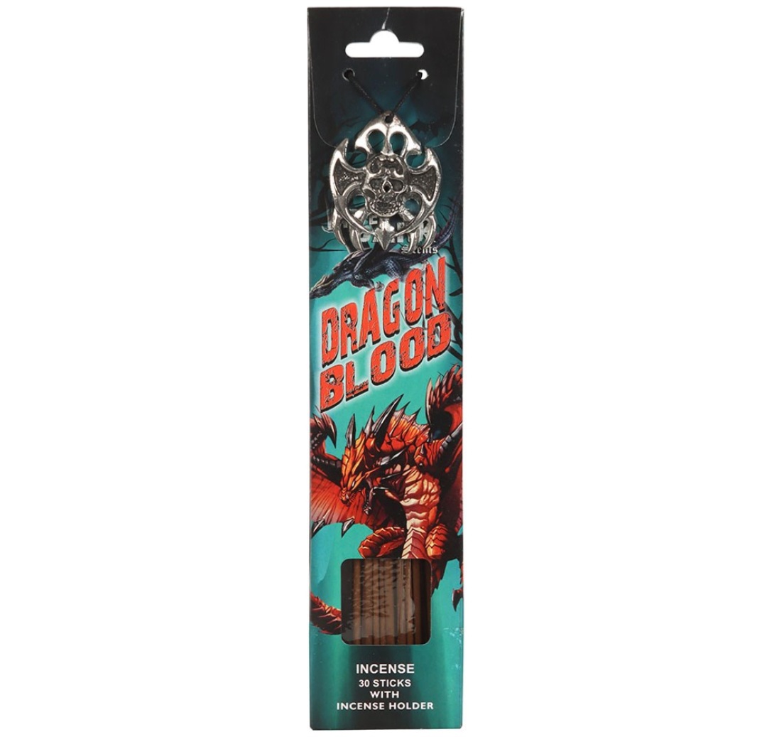 Dragon Blood Incense Sticks with Holder - Image 2