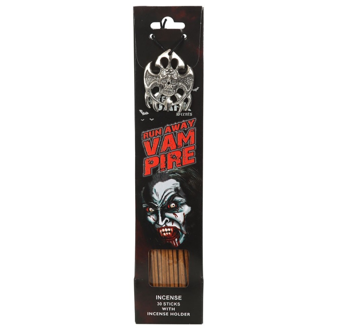 Run Away Vampire Incense Sticks with Holder - Image 2