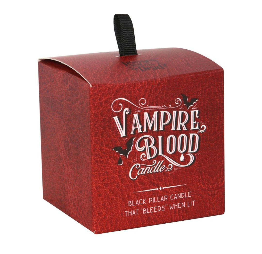 Small Vampire Blood Pillar Candle - Image 2