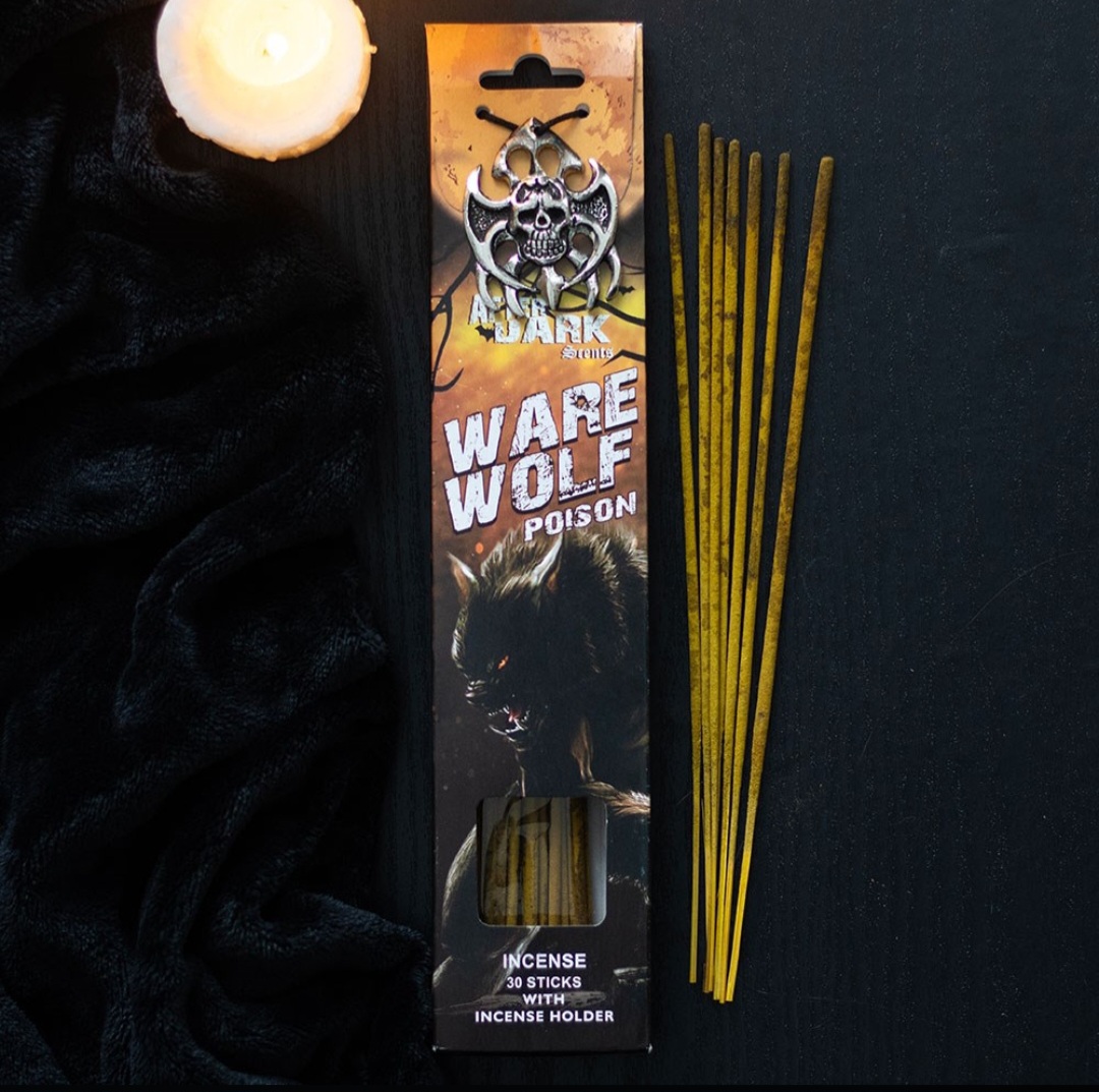 Werewolf Poison Incense Sticks with Holder