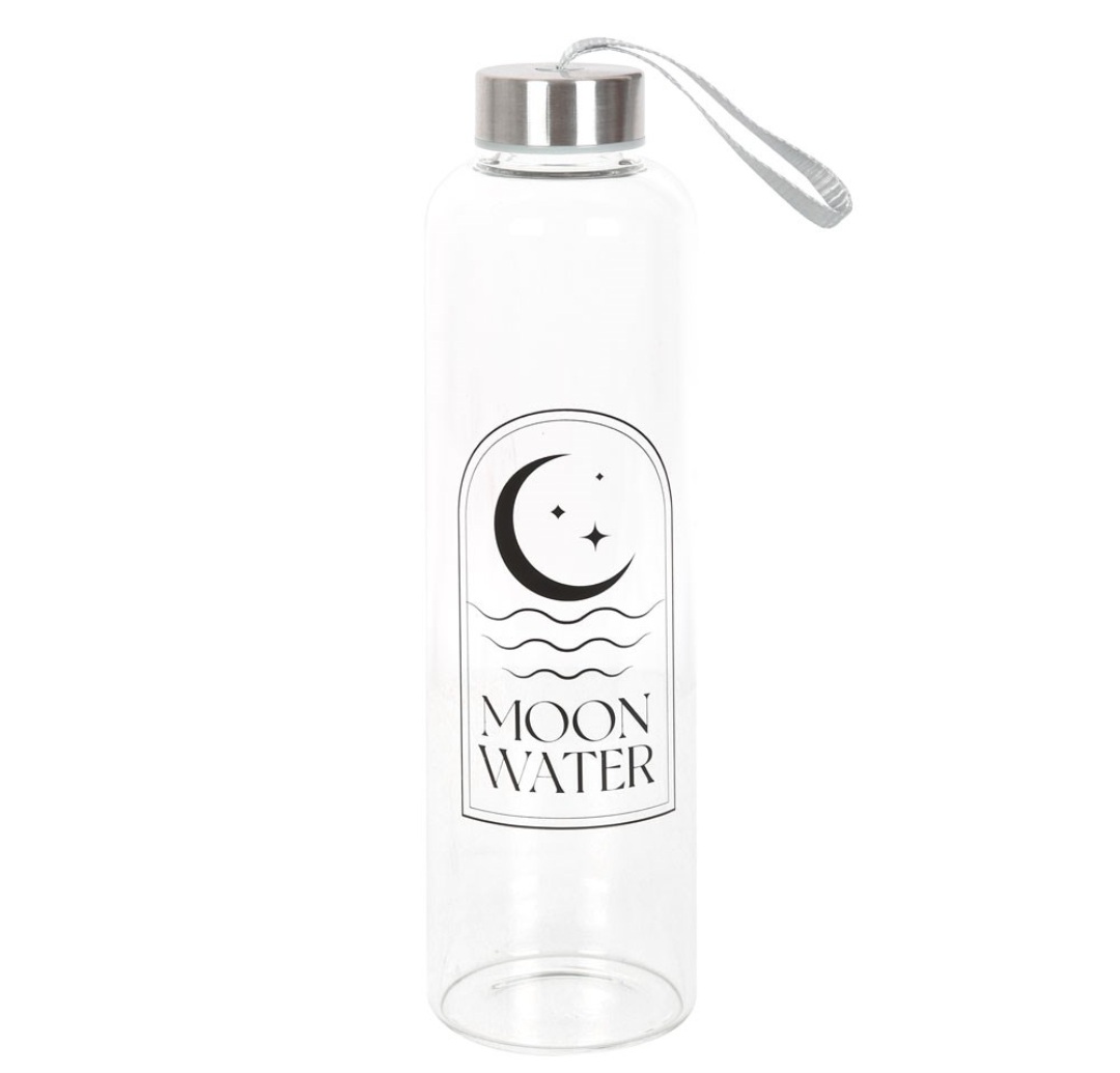 Moon Water Glass Water Bottle - Image 3