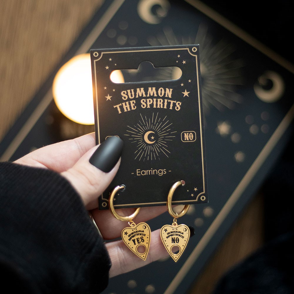 Summon the Spirits Planchette Earrings