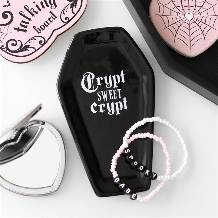 Featured image for “Crypt Sweet Crypt Coffin Trinket Tray”